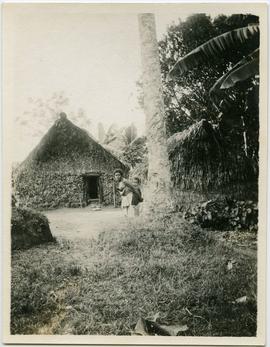 A corner of  the village [Nausori, Fiji]