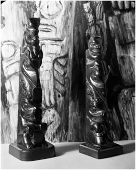 Argilite carvings, Claud Davidson