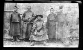 Dalai Lama + sectaries [sic] 1912