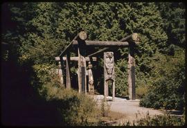 Kwakiutl house frame #4, Totem Park, UBC, Vancouver