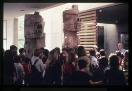 School group at the Museum of Anthropology
