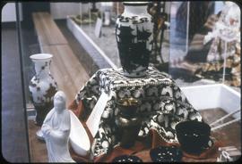 Figures and ceramics on display at the Vancouver Centennial Museum
