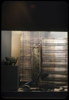 Woven materials on display in Montréal