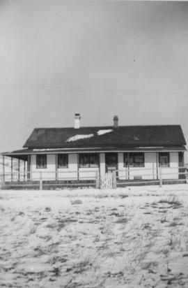 "White" School on the Reserve, Morley, Alberta