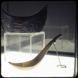 Spoon and dish on display in Montréal