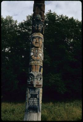Totem at Totem Bite [Bight], Ketchikan, Alaska