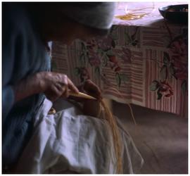 Kristine Bob (78 yrs, Basket weaver)