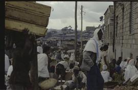 People in a market in northern Ethiopia