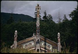 House front, Totem Bite [Bight], Ketchikan, Alaska