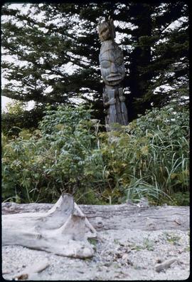 John Kelley, Village Island, Alaska - Totem