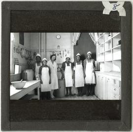 Kitchen Matron and Workers at Elkhorn Residential School