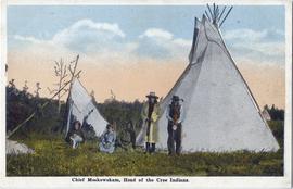 Chief Moskowekam, Head of the Cree