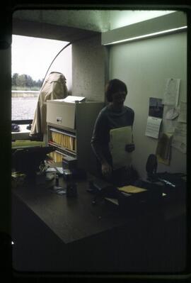 Woman working in office