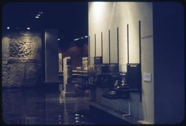 Interior view of the National Museum of Anthropology in Mexico