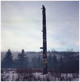 House of Wiiseks/Wiigyet of Gitsegukla Totem Pole