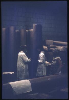 Audrey Shane and others packing August 1975