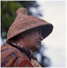 Dominic Joe, Duncan, B.C., Cedar bark hat