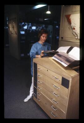 Rosaleen Hill at the Museum of Anthropology