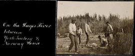 Five Men on the Hayes River