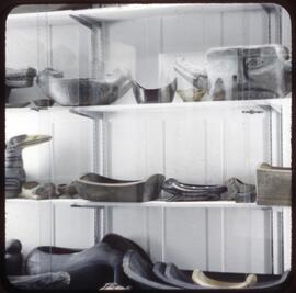 North West Coast dishes in visible storage