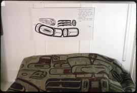 Textile with interpretive diagram