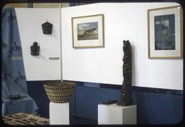 Display of contemporary Northwest Coast art