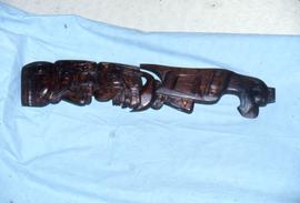 Eagle carving