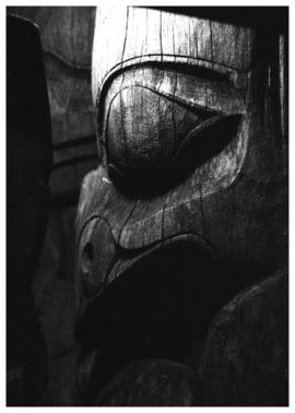 Totem poles, etc at Museum of Anthropology