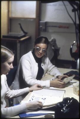 April Jones and Cathy Clark 1973