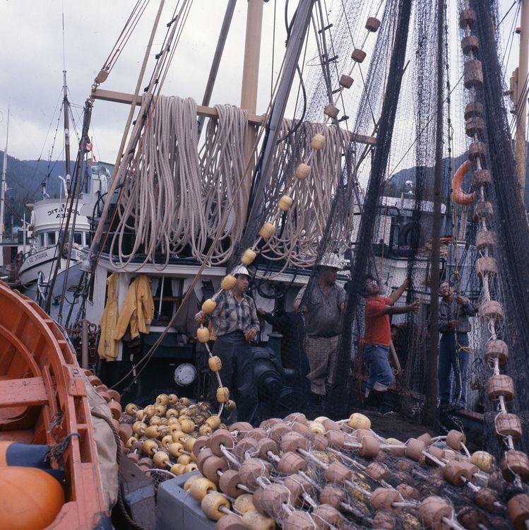 North Coast: Klemtu; Seine Mendine, fishing boat - Audrey and Harry  Hawthorn Library and Archives