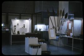 Melanesian Culture exhibit.
