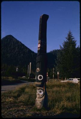 Blackfish pole #7 (copy), Saxman Park, Ketchikan, Alaska