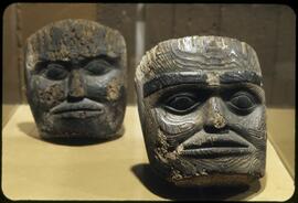 Masks on display in Montréal