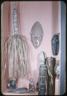 Masks and other objects from Oceania