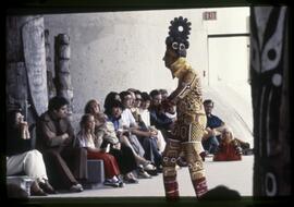 Public performance at the Museum of Anthropology