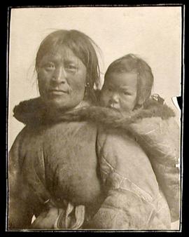 Inuit Woman and child