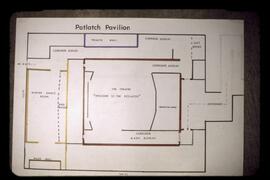 Map of the potlatch pavlion