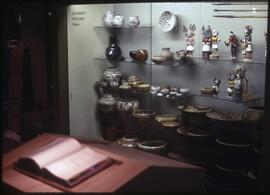 Display in visible storage with museum catalogue
