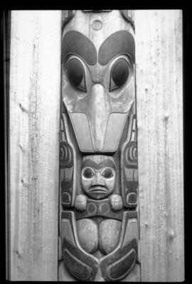 Bill Reid pole for totem park