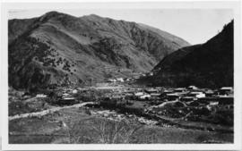 Village in a valley