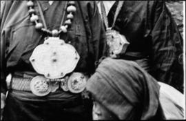 Tibetian pendants and belt