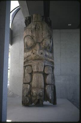 Totem pole in the Museum of Anthropology