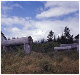 Building remnants, Mamalilikulla, Village Island