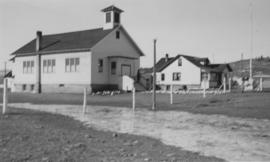 McDougall Memorial Church and Mrs. Staley's house