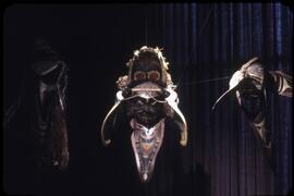 Transformation masks  on display in Montréal