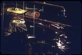 Masks on display in Montréal