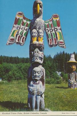 Kwakiutl Totem Poles, British Columbia Canada