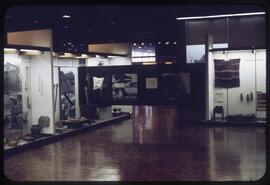 Interior view of the National Museum of Anthropology in Mexico