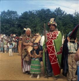 Group in ceremonial dress, Alert Bay
