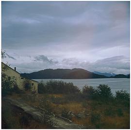 Skidegate house and view